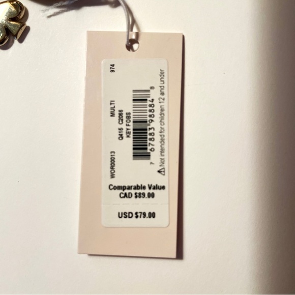 Kate Spade Candy Tin Bag/key fob - Picture 7 of 9